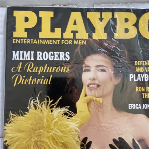 mimi rogers playboy|1993, March, Playboy Cover 